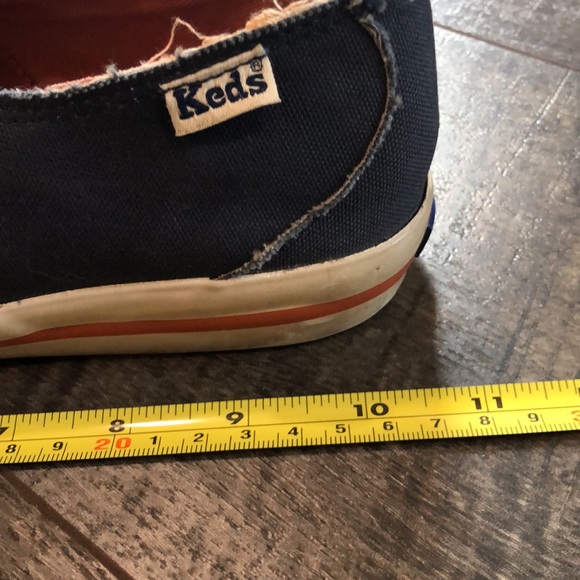 KEDS BLUE/WHITE SLIP ON SHOES SIZE 10 - Picture 9 of 10